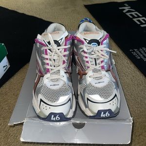 Balenciaga runner size 12.5, multi color,  images provided